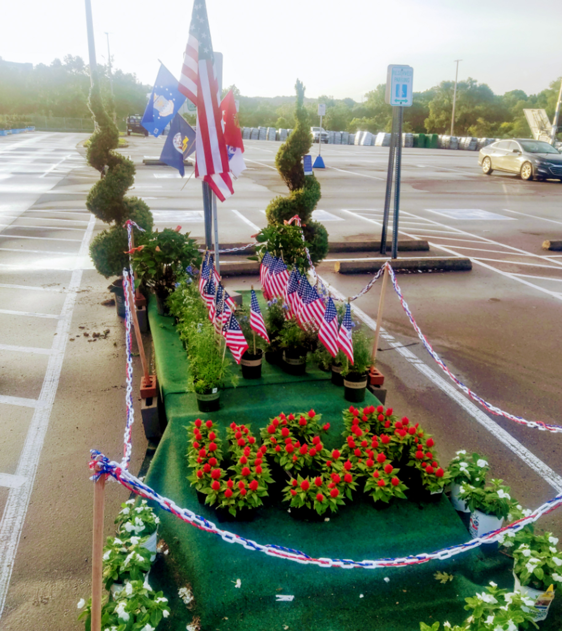 Honoring Heroes Lowe's Associates Create Inspiring Memorial Day